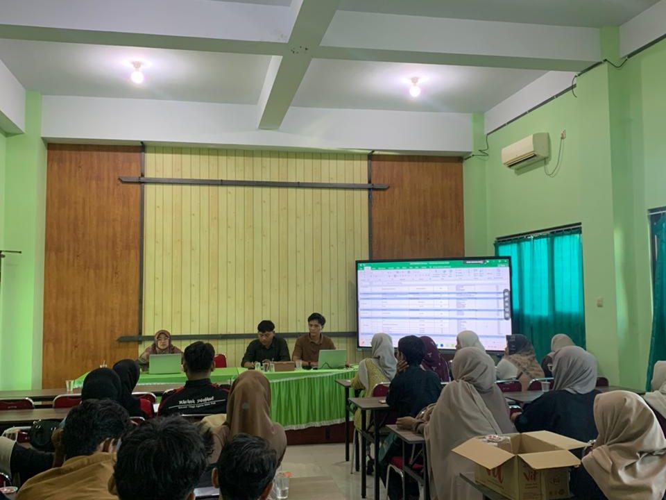 Rapat Penetapan RAB Dipimpin Waka III, Mahasiswa Diberi Wejangan untuk Tetap Semangat Berorganisasi
